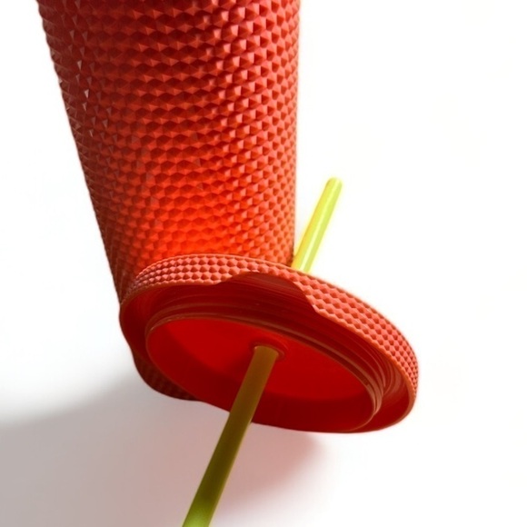 Starbucks 2022 Bling Studded Dragon Fruit Pink 24oz Venti / Hot Pink / Iced - Picture 2 of 5